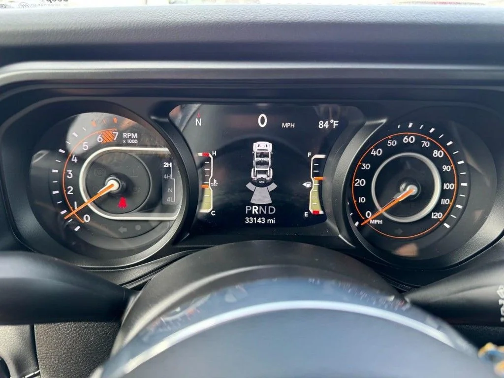 Used 2024 Blue Jeep Sahara image 24
