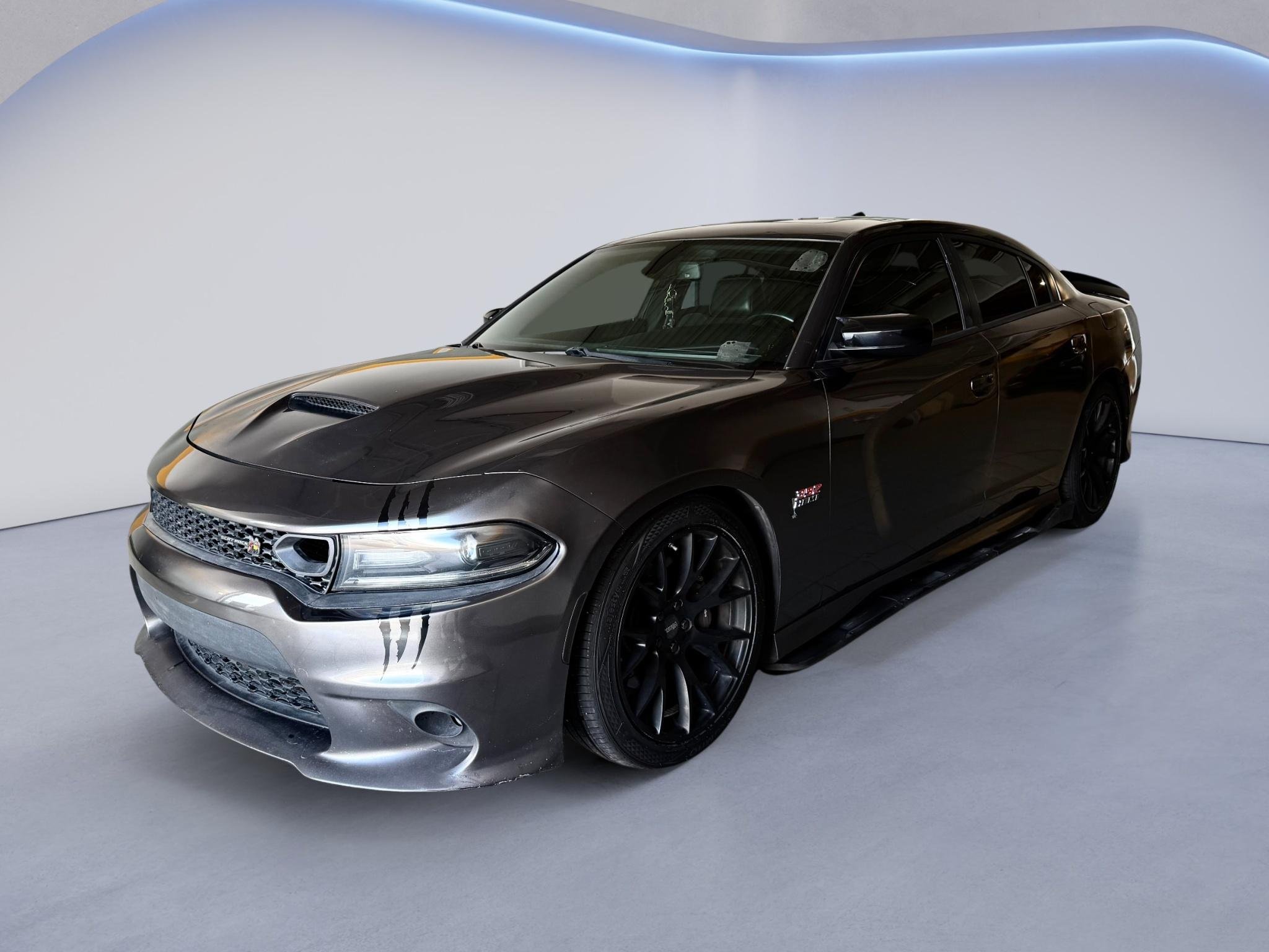 Used 2019 Granite Pearlcoat Dodge Scat Pack image 1