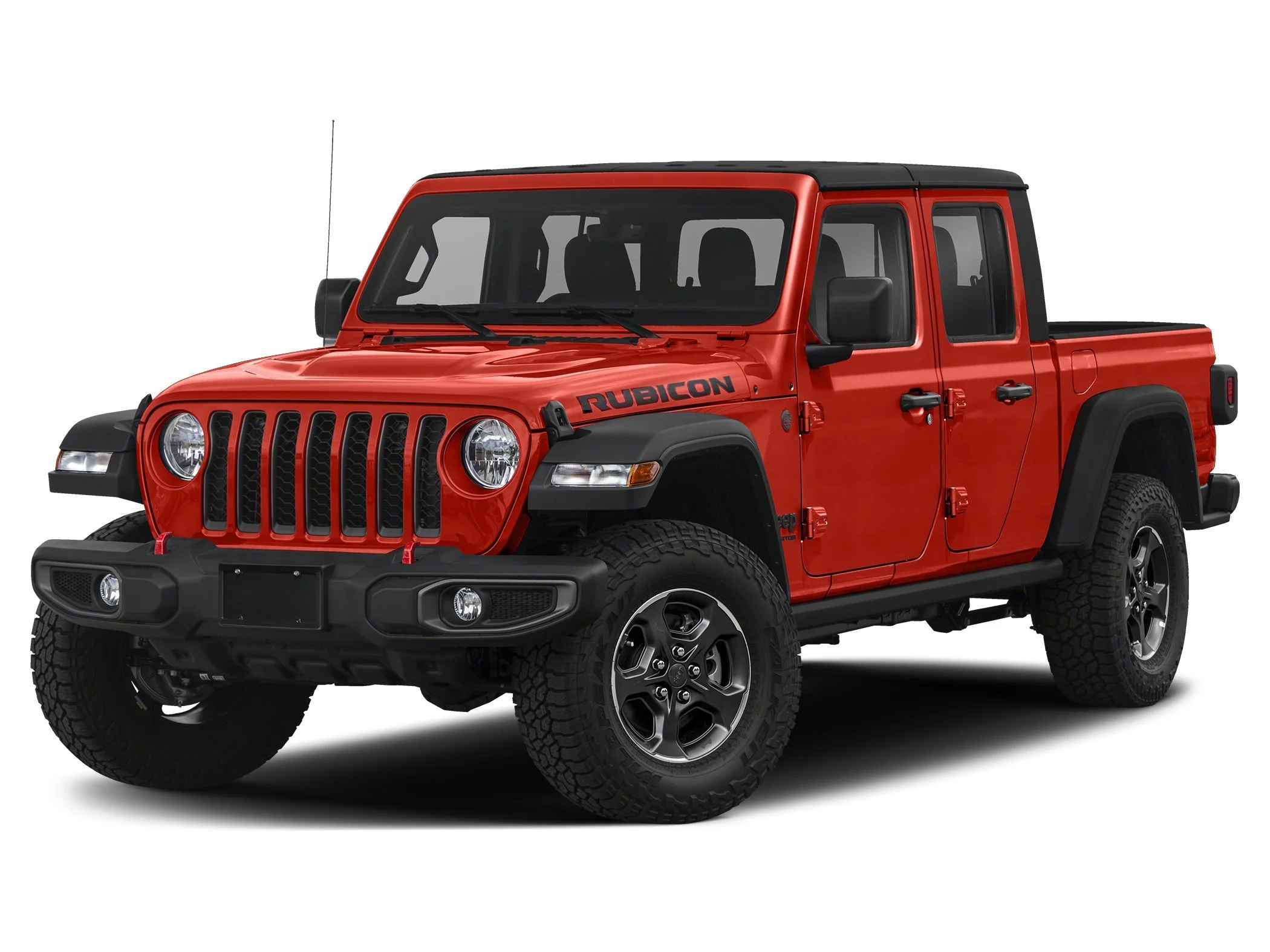 Used 2021 Firecracker Red Clearcoat Jeep Rubicon image 1