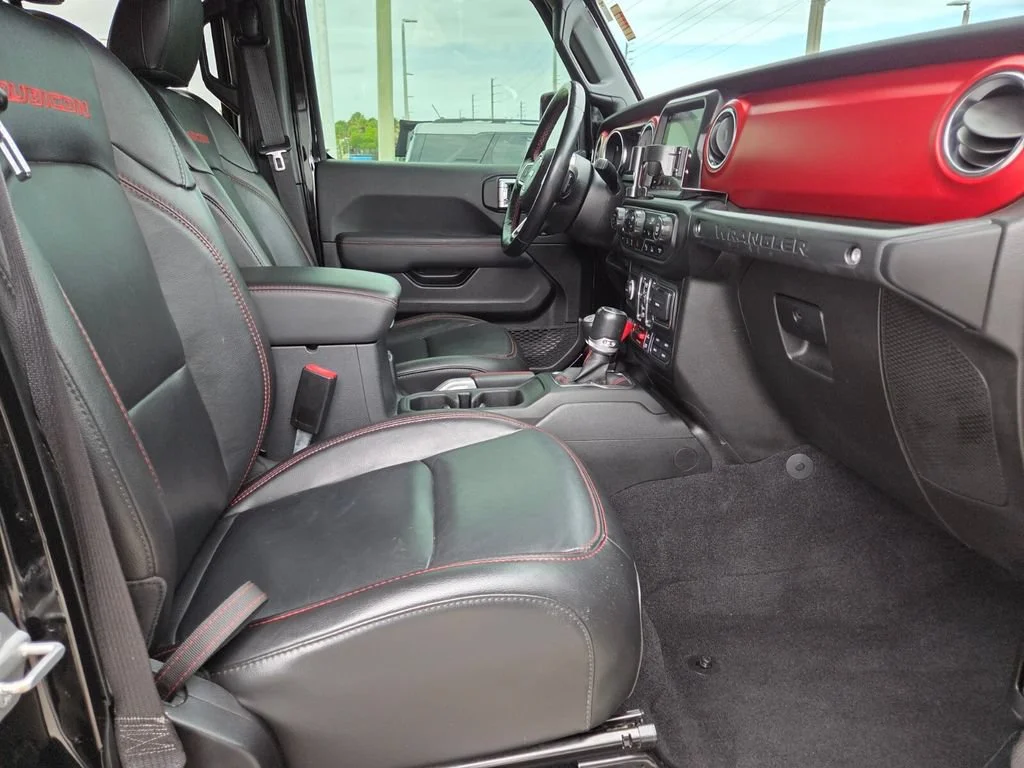 Used 2021 Black Clearcoat Jeep Unlimited Rubicon image 15