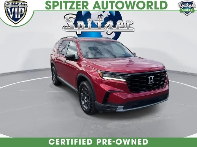 Certified Used 2025 Radiant Red Metallic II Honda TrailSport image 3