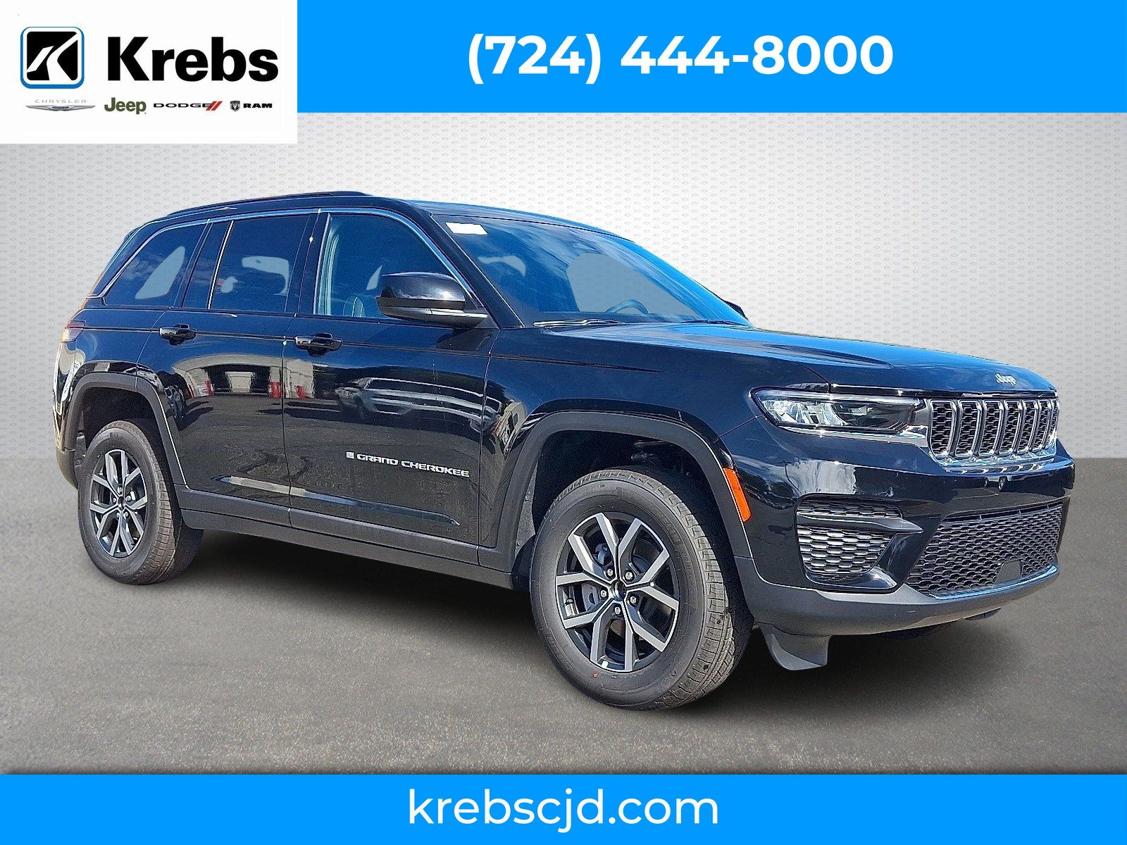 New 2027 High-Gloss Black Paint Jeep Laredo X 4x4 image 1