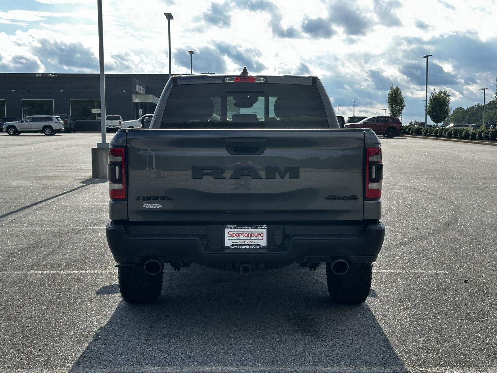Used 2022 Granite Crystal Metallic Clearcoat Ram Rebel image 8