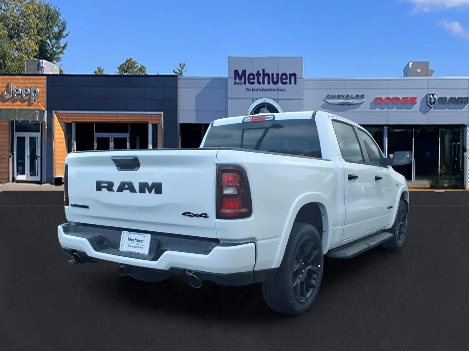 New 2026 Bright White Clearcoat Ram Laramie image 2