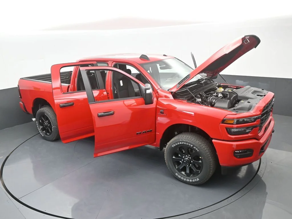 New 2026 Flame Red Clear-Coat Exterior Paint RAM Big Horn image 64