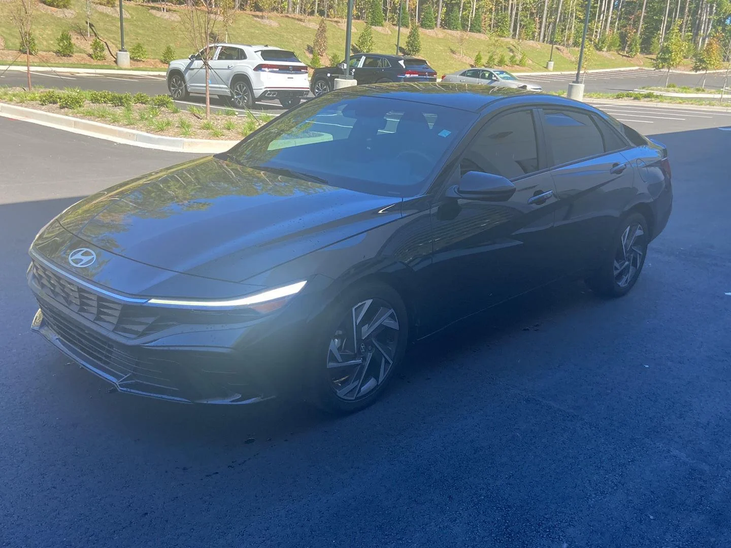 Used 2025 Abyss Black Hyundai SEL Sport image 1