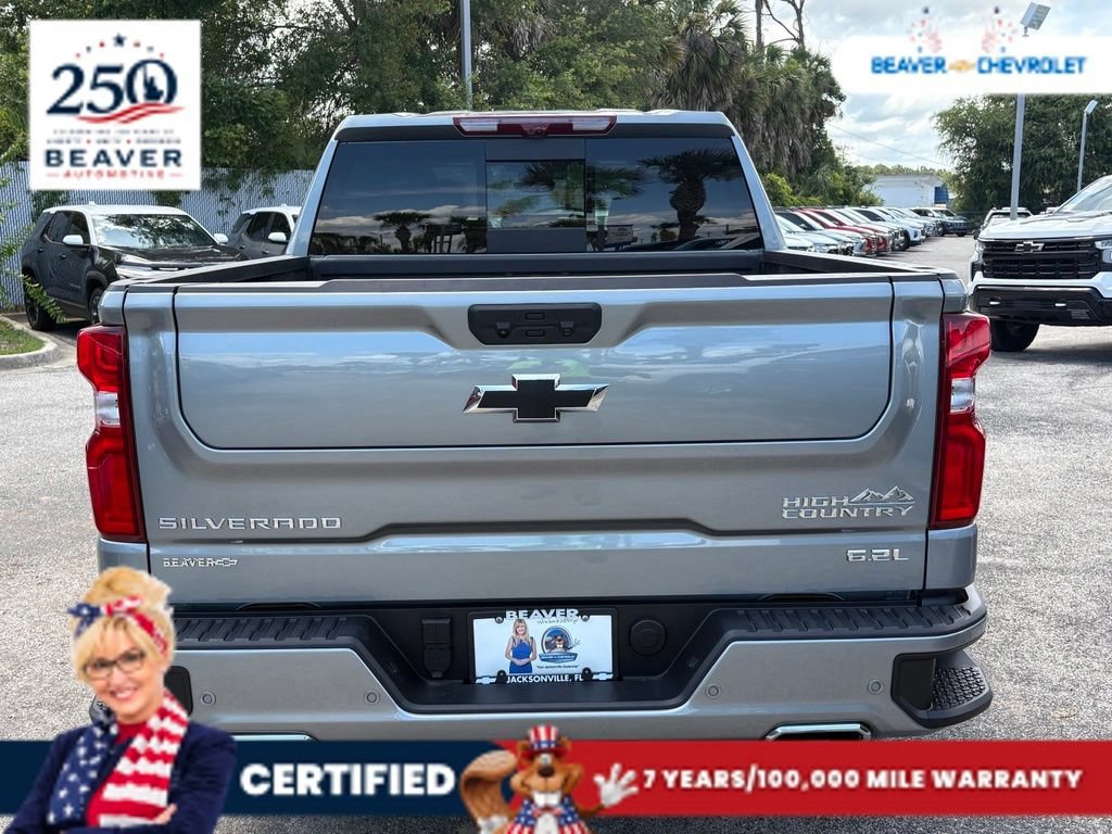 Used 2025 Sterling Gray Metallic Chevrolet High Country image 6