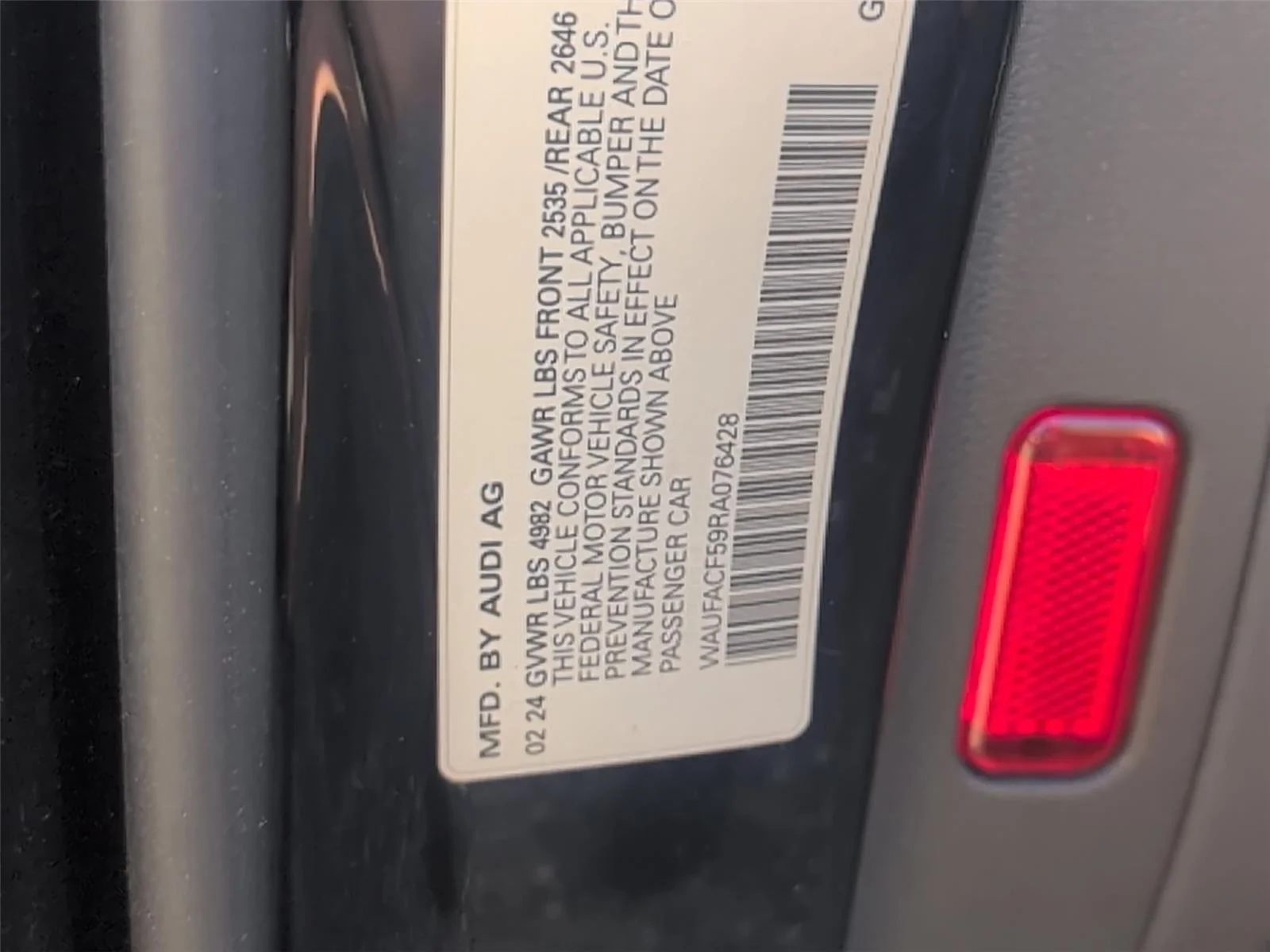 Used 2024 GRAY Audi S line Premium Plus image 14