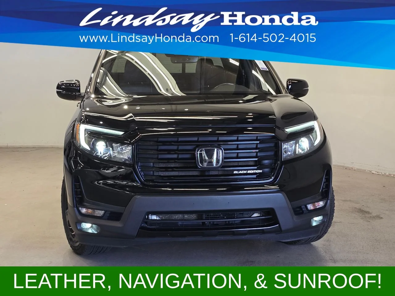 Used 2023 Crystal Black Pearl Honda Black Edition image 2