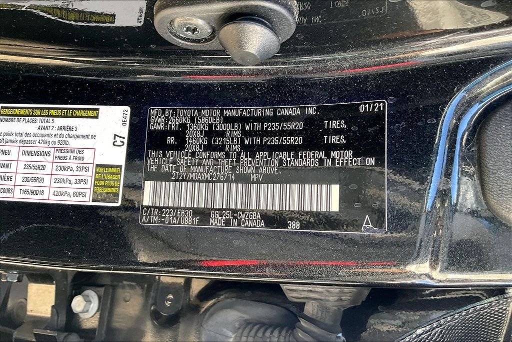 Used 2021 Obsidian Black Lexus 350 F Sport Handling image 16