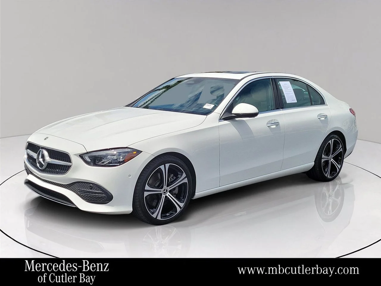 Certified Used 2026 White Mercedes-Benz C 300 image 1