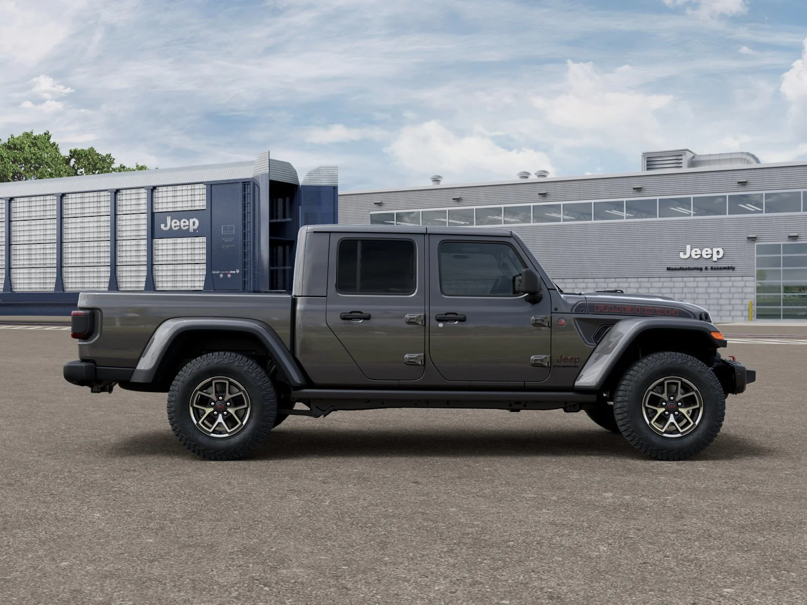 New 2026 Granite Crystal Metallic Clear-Coat Exterior Paint Jeep Shadow Ops image 23