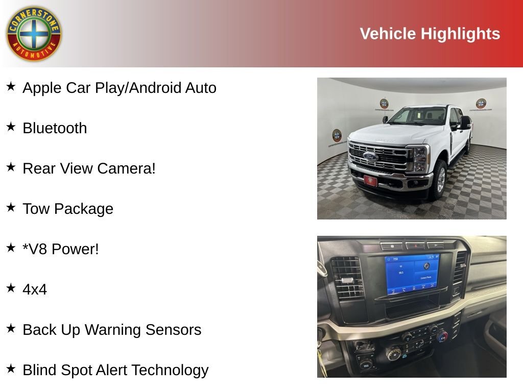 Used 2024 Ford F-250 Super Duty XLT with VIN 1FT7W2BTXRED83171 for sale in Elk River, Minnesota