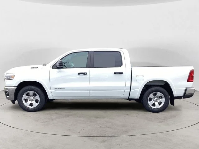 New 2026 Bright White Clearcoat Ram BIG HORN CREW CAB 4X4 5