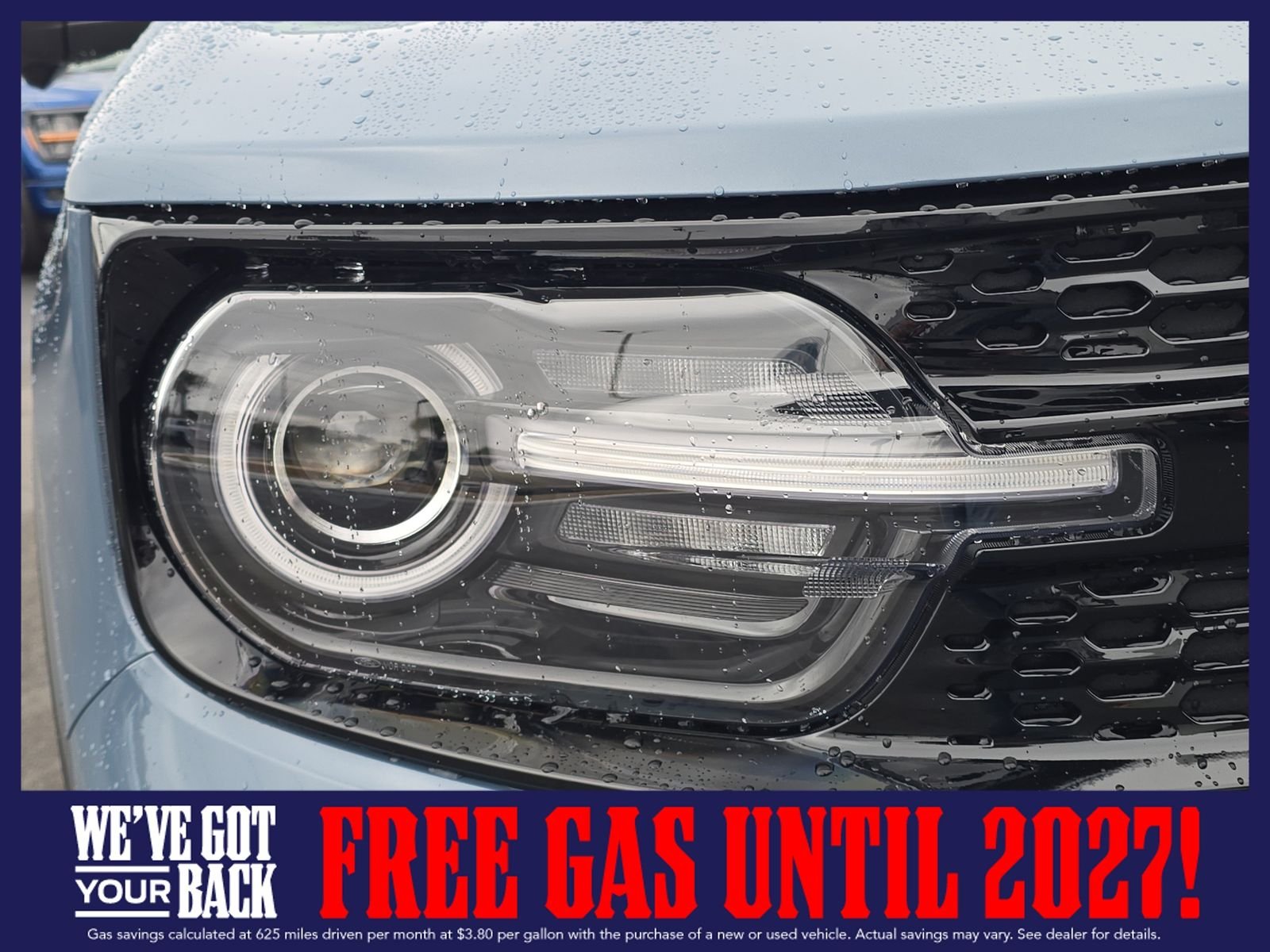 New 2025 Azure Gray Metallic Tri-Coat Ford Outer Banks image 9