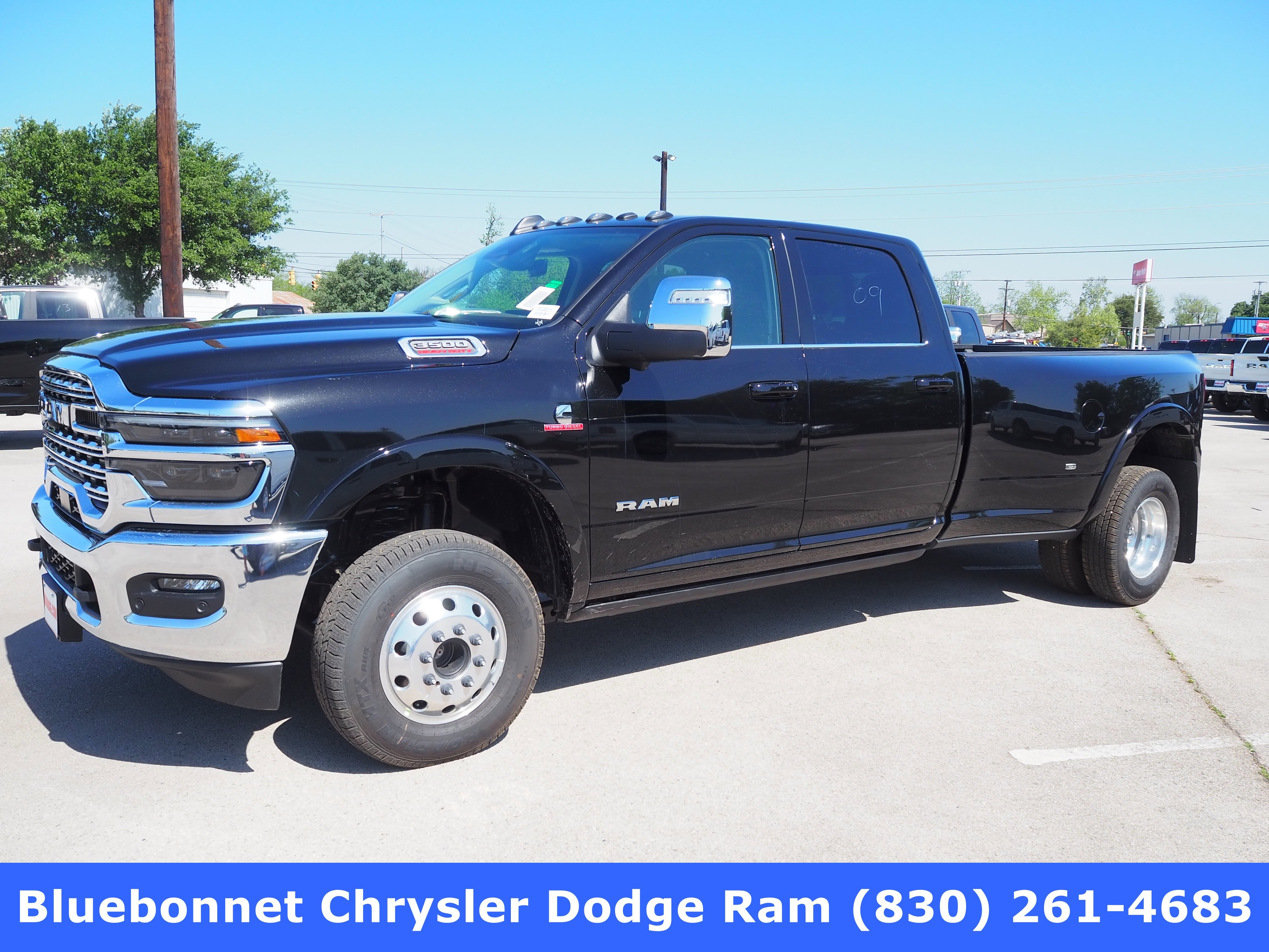 New 2025 RAM 3500 Longhorn Crew Cab in New Braunfels #TG538819