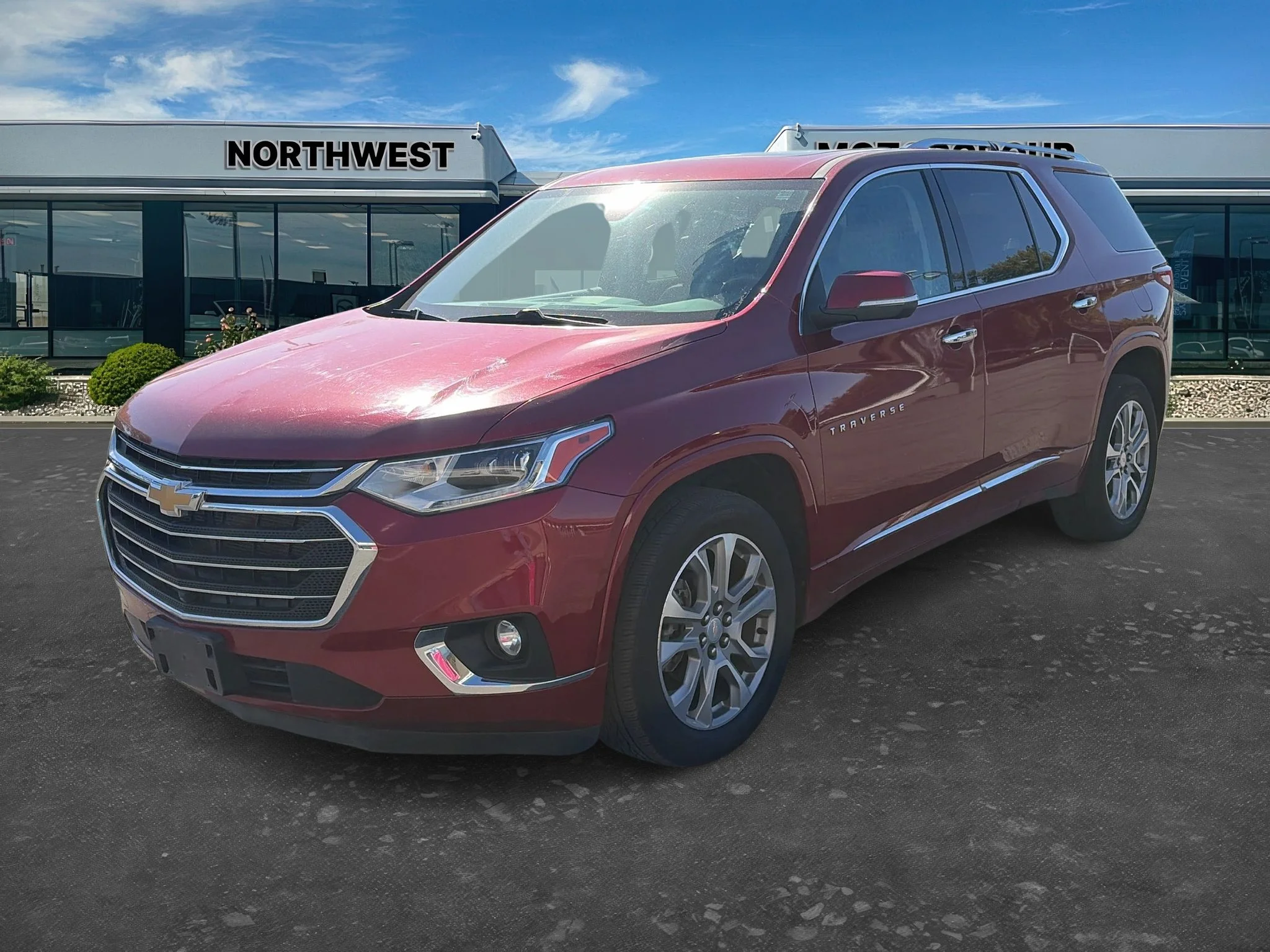 Used 2021 Cajun Red Tintcoat Chevrolet Premier image 3