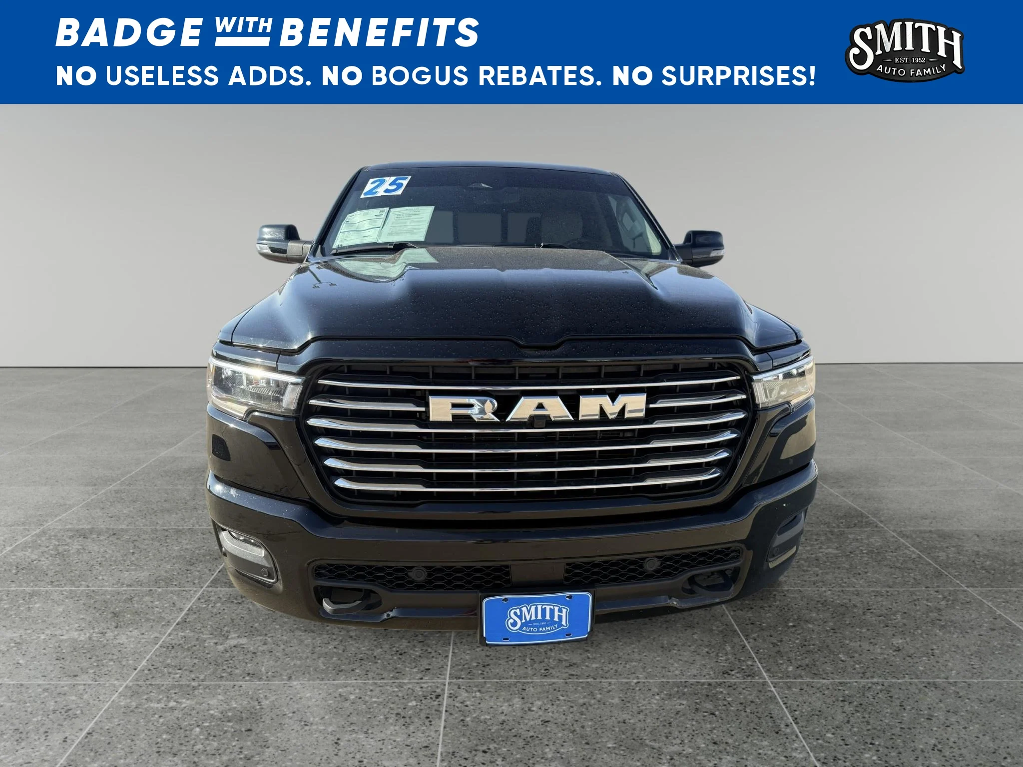 Certified Used 2025 Diamond Black Ram Laramie image 8