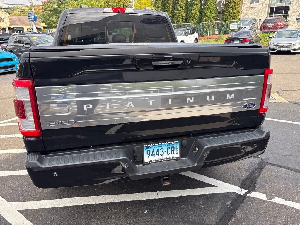 Used 2022 Black Metallic Ford Platinum image 13