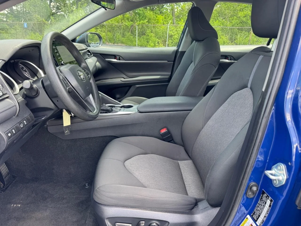 Used 2024 Reservoir Blue Toyota LE image 18