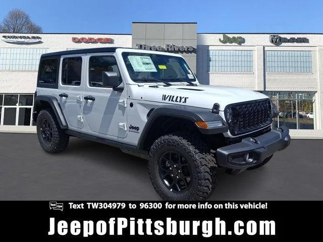 New 2026 Bright White Clear-Coat Exterior Paint Jeep Willys image 1
