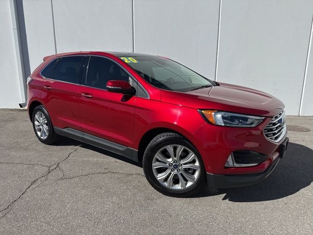 Used 2020 Ford Edge Titanium with VIN 2FMPK4K95LBA27107 for sale in Kansas City