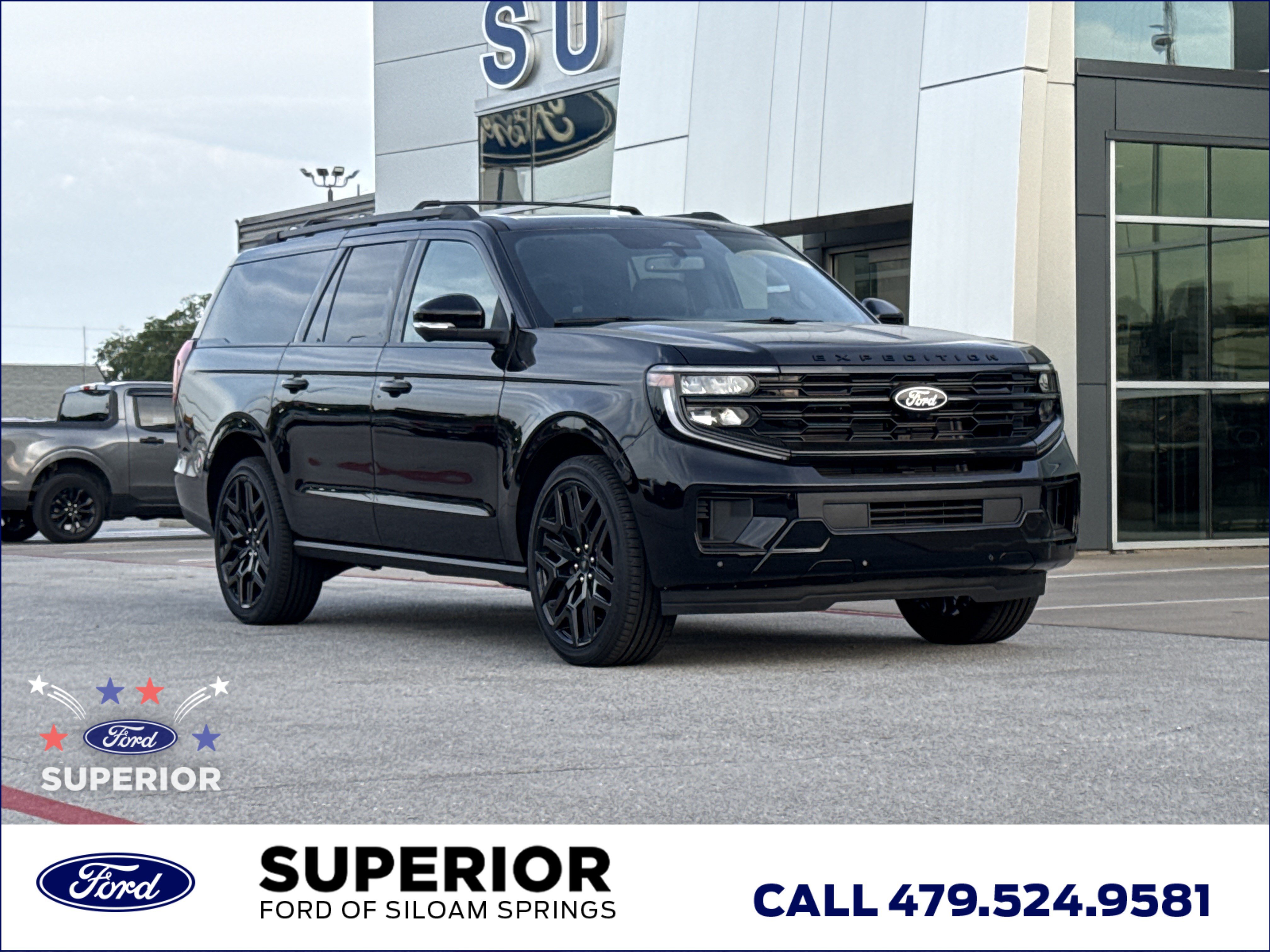 New 2027 Agate Black Metallic Ford Platinum 4WD image 1