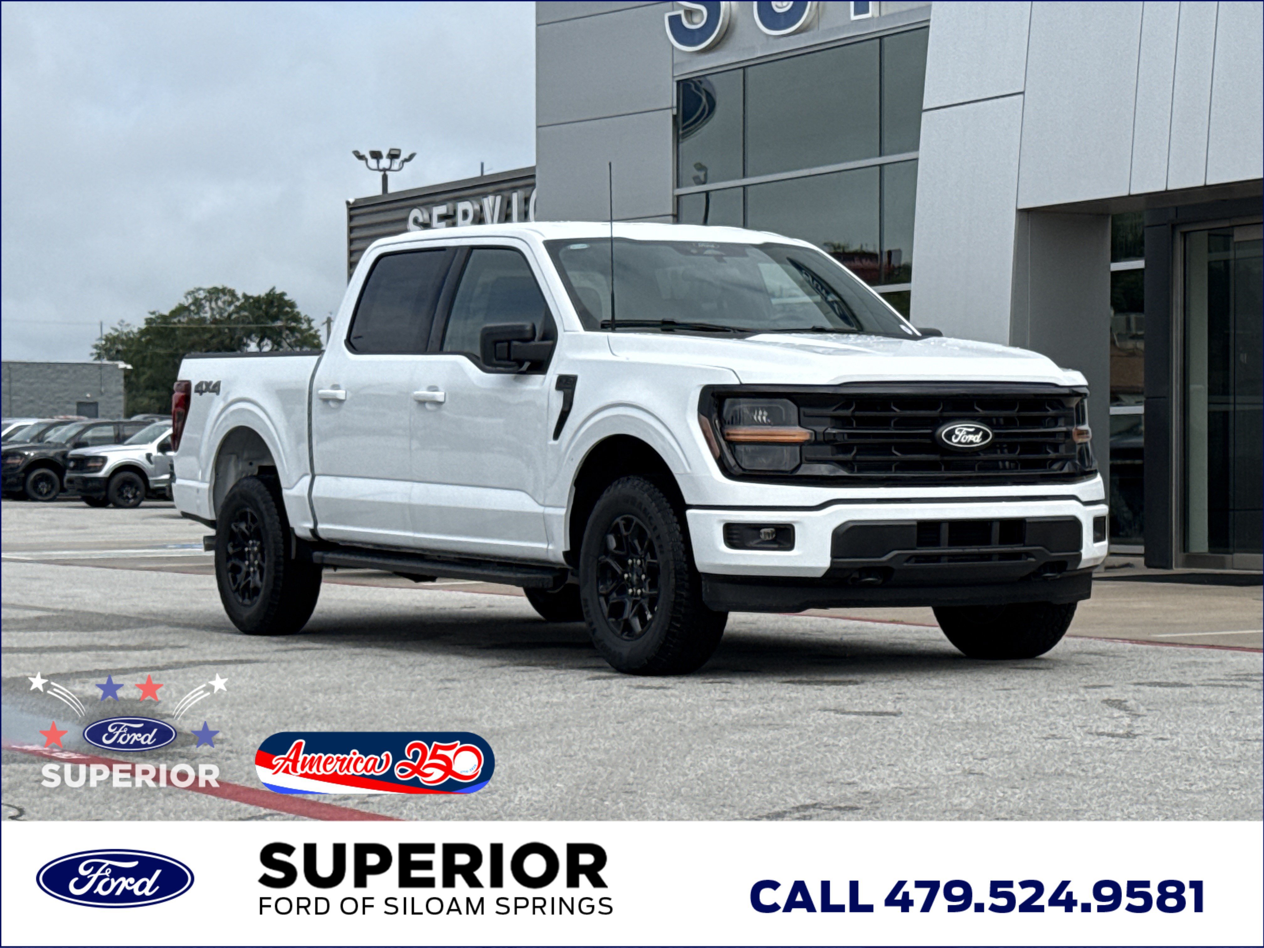 New 2026 Oxford White Ford XLT 4WD image 1