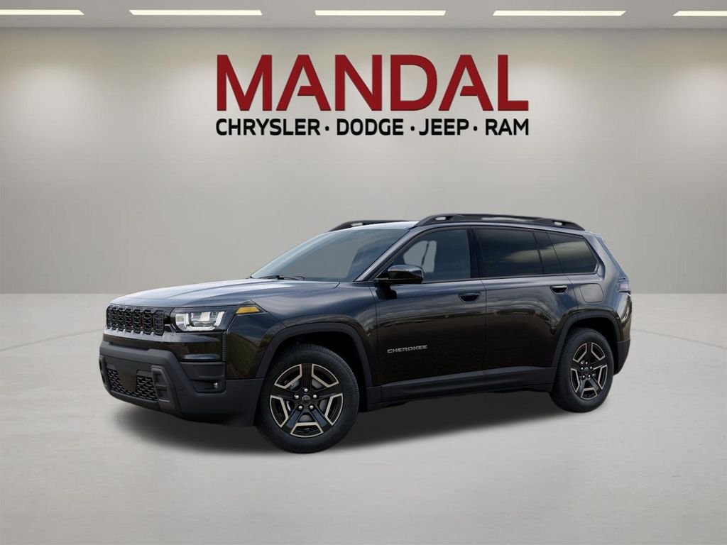 New 2026 Diamond Black Crystal Pearl-Coat Exterior Paint Jeep Laredo image 2