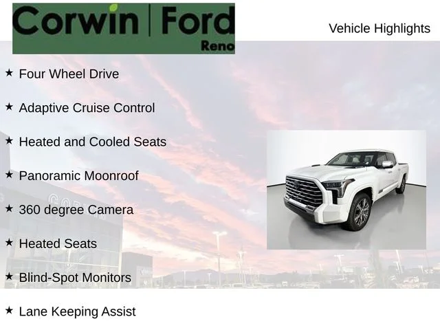 Used 2023 Wind Chill Pearl Toyota Capstone image 7