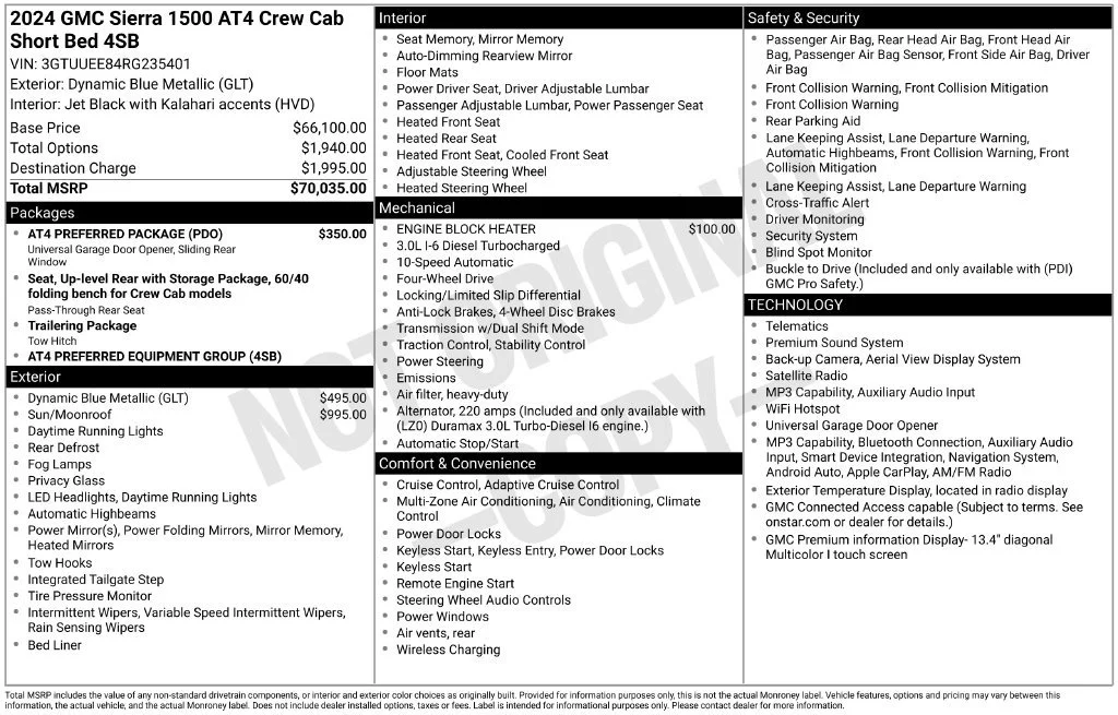 2024 GMC Sierra 1500 AT4 - Photo 31