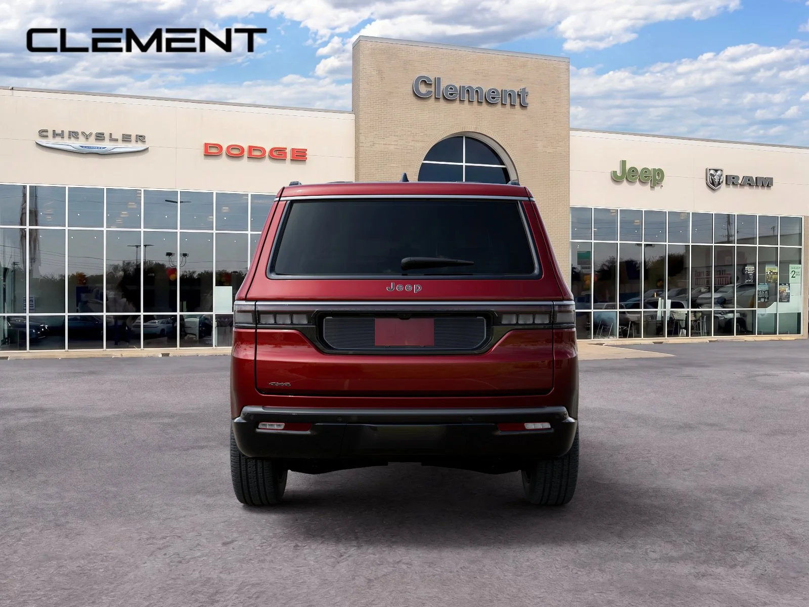 New 2026 Velvet Red Pearl-Coat Exterior Paint Jeep  image 8