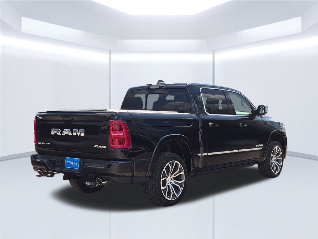 New 2027 Diamond Black Crystal Pearl-Coat Exterior Paint RAM Tungsten image 7