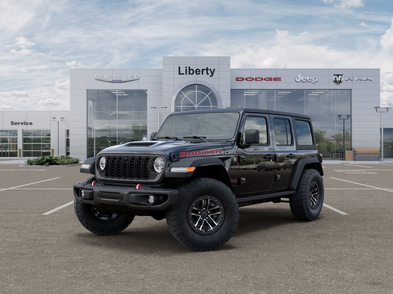 New 2026 Black Clearcoat Jeep Rubicon image 35