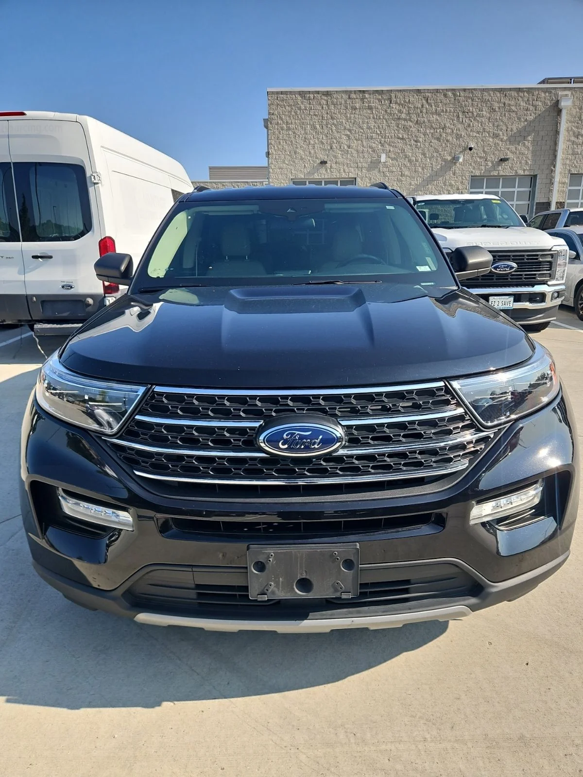 Certified Used 2022 Black Metallic Ford XLT image 1