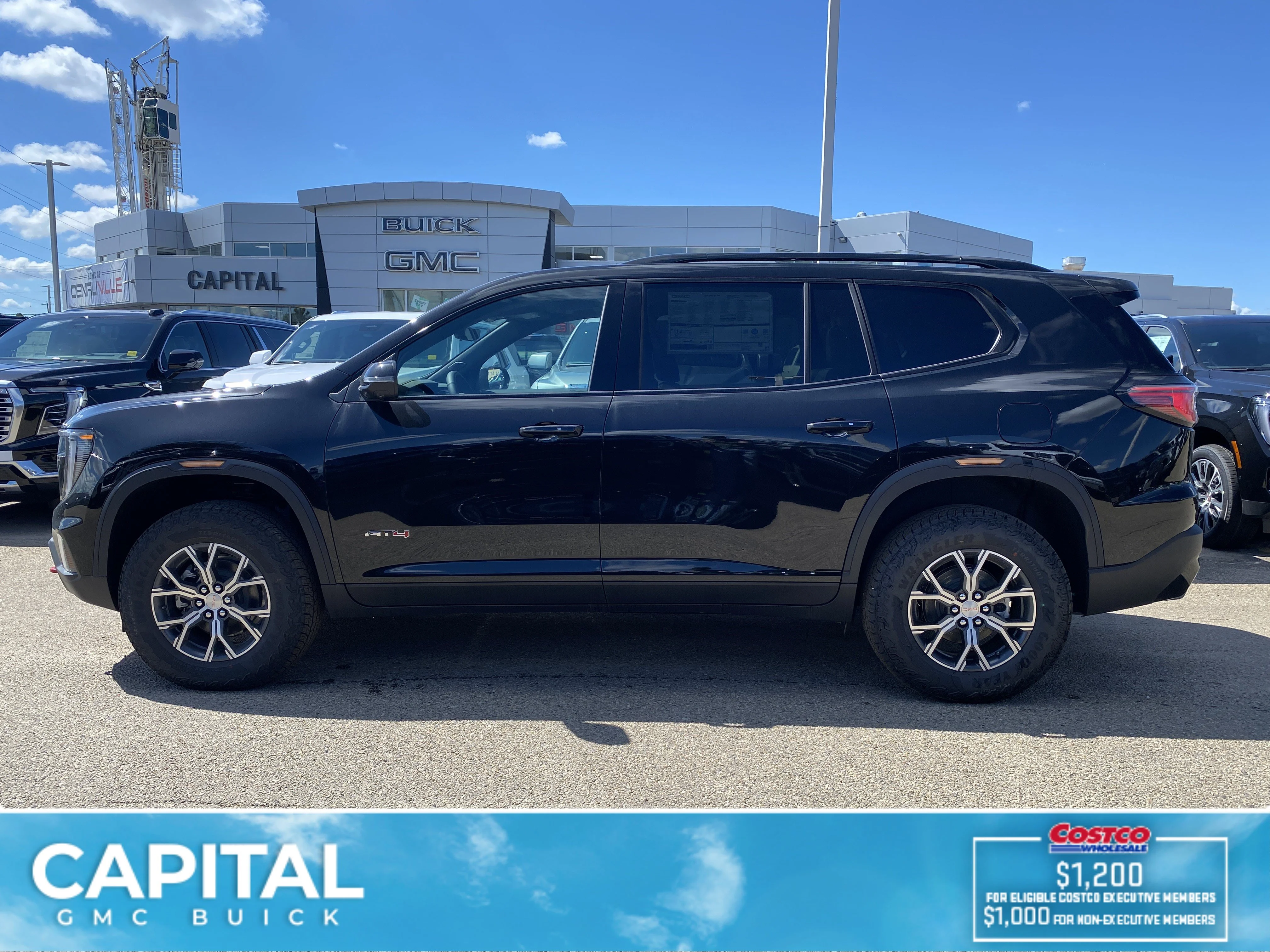 New 2026 EBONY TWILIGHT METALLIC GMC AT4 image 3