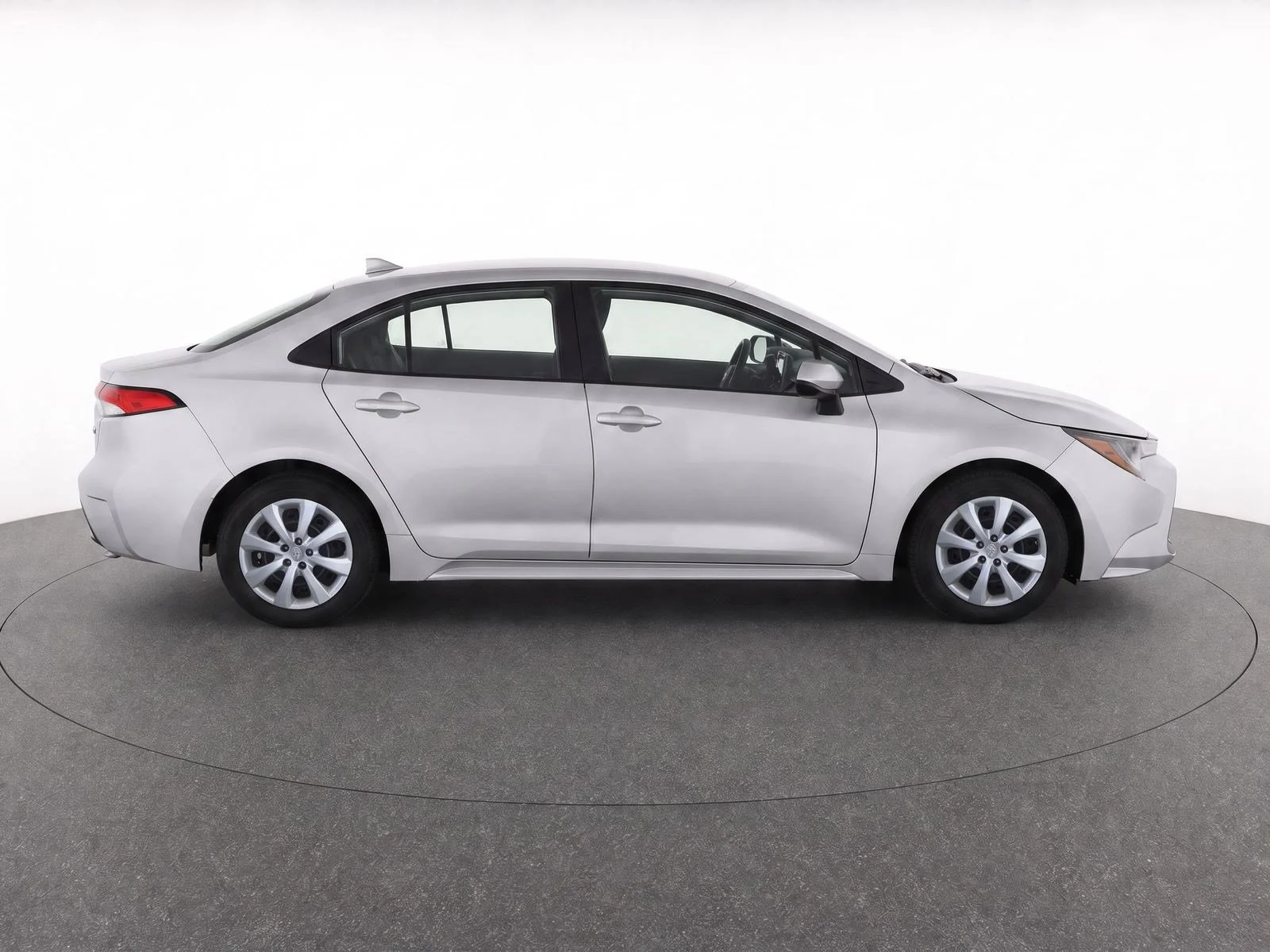 Used 2023 Classic Silver Metallic Toyota LE image 8