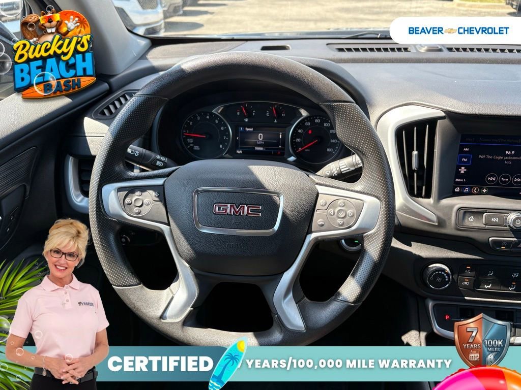 Used 2024 Ebony Twilight Metallic GMC SLE image 18