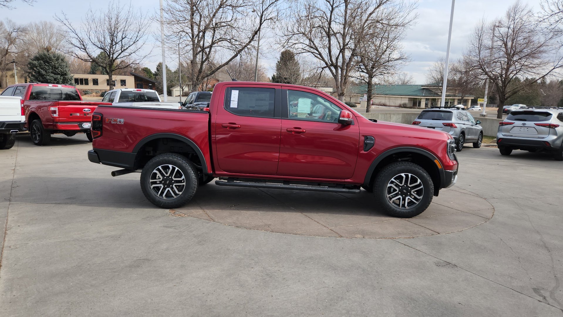 New 2025 Ruby Red Metallic Tinted Clearcoat Ford LARIAT image 17