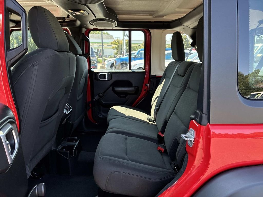 Used 2019 Red Jeep Unlimited Sport image 16