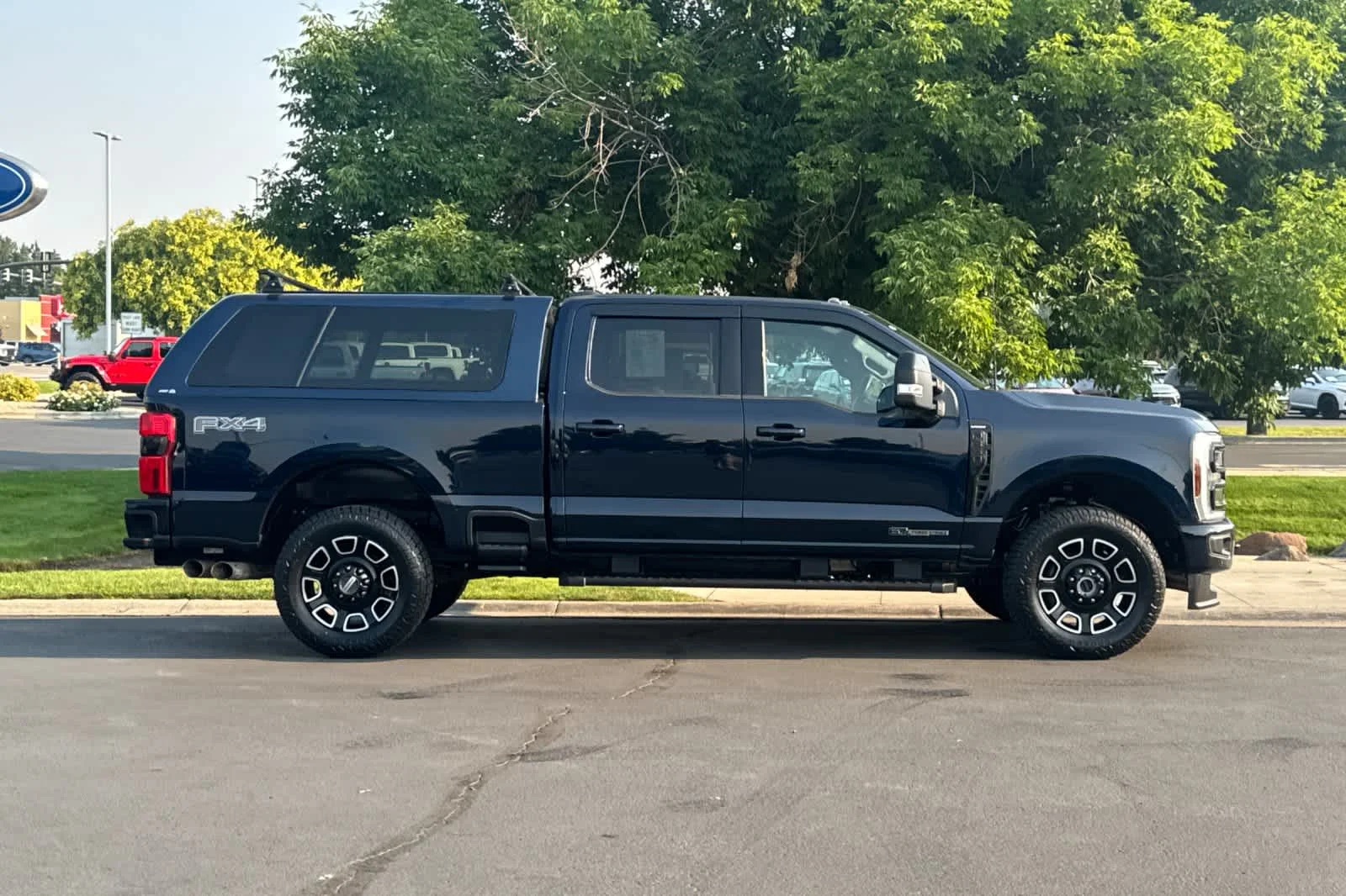 Certified Used 2025 Antimatter Blue Metallic Ford LARIAT image 8