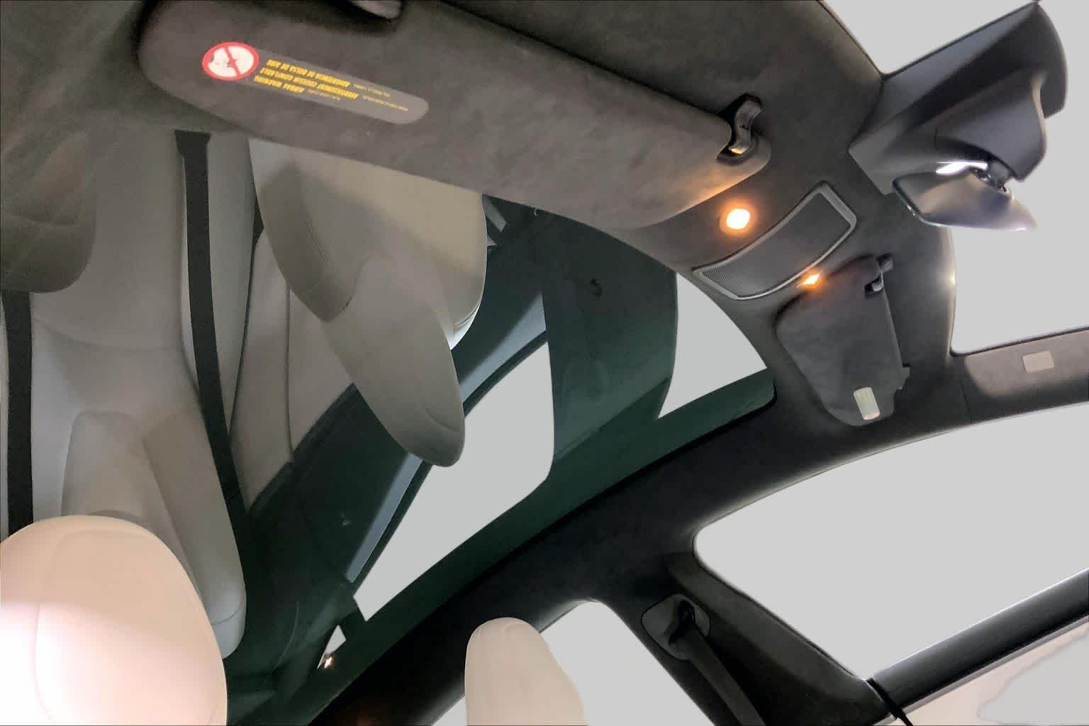 Used 2020 Solid Black Tesla Performance image 13