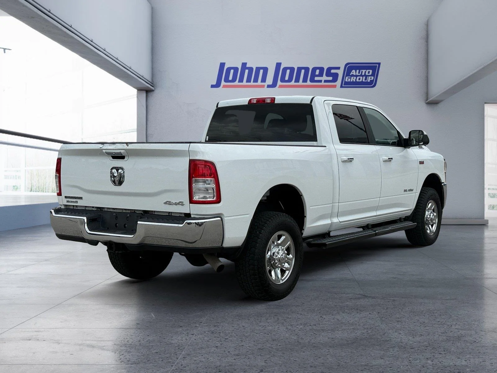 Used 2019 Bright White Clearcoat Ram Big Horn image 5