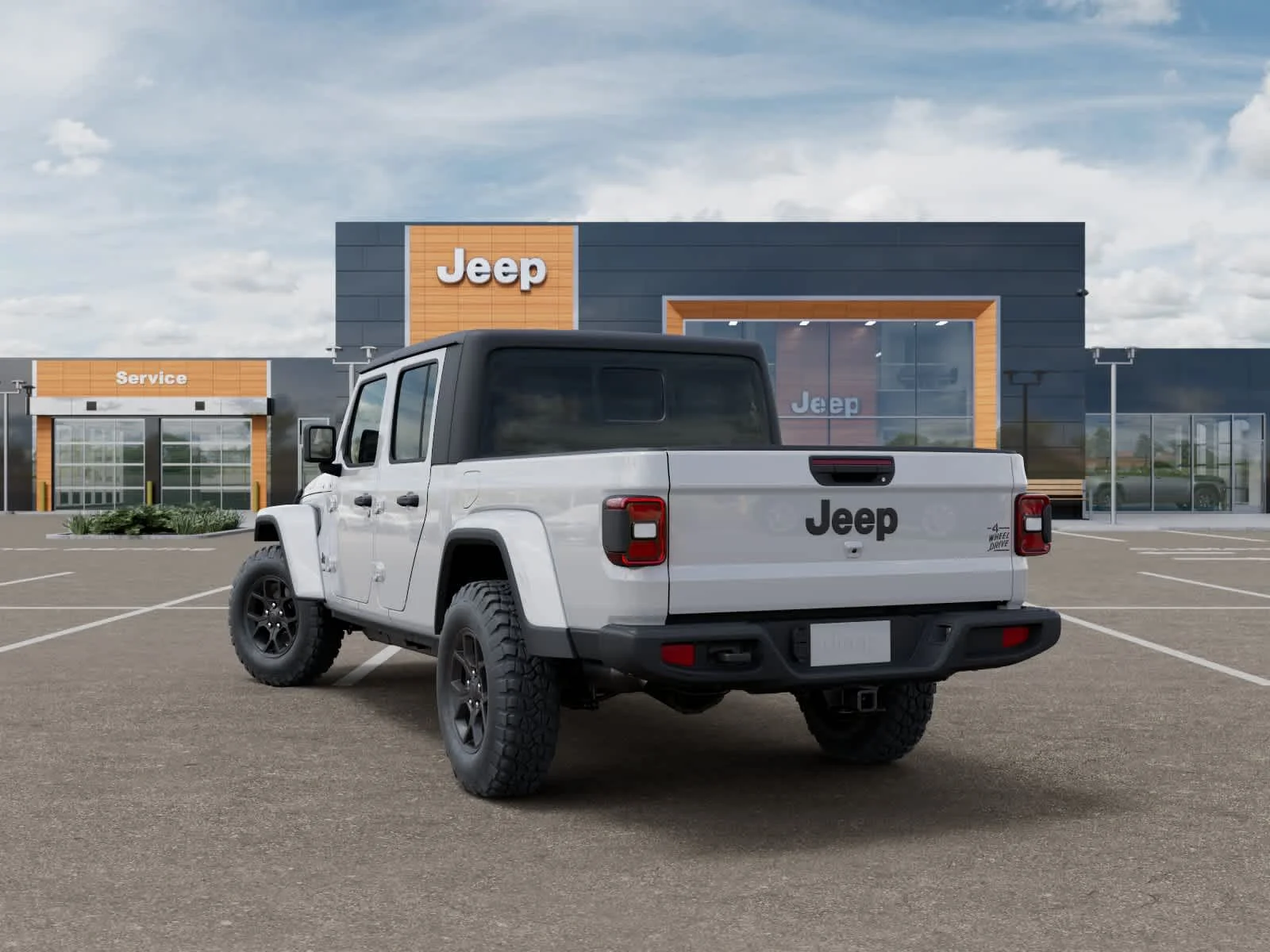 New 2026 Bright White Clearcoat Jeep Willys image 3