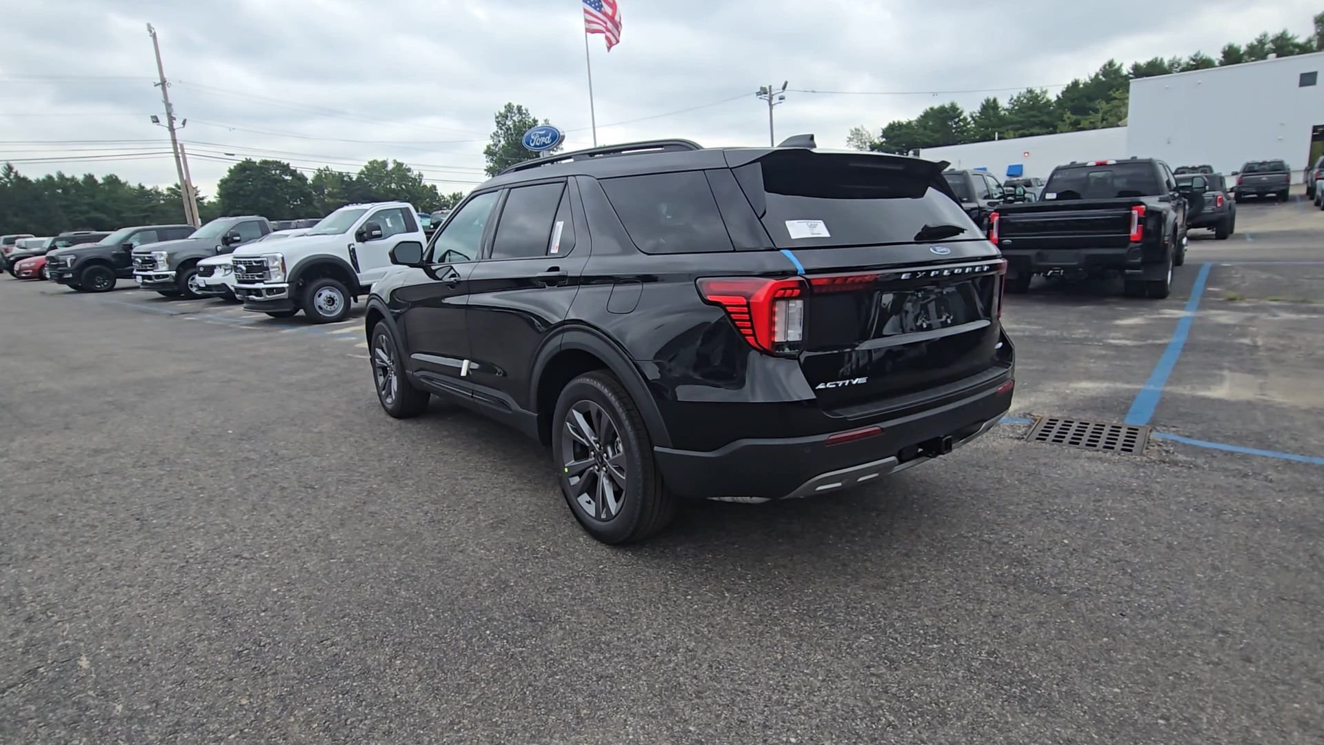 New 2026 Agate Black Metallic Ford Active image 17