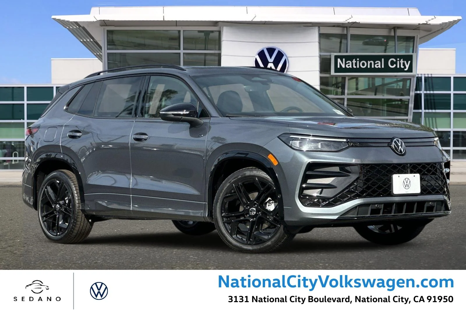 New 2026 Gray Volkswagen 2.0T SE R-Line Black image 1