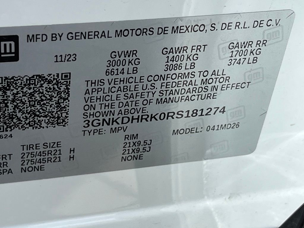 Used 2024 White Chevrolet RS image 19