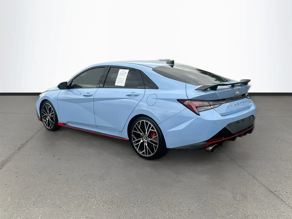 Used 2022 Blue Hyundai Base image 5