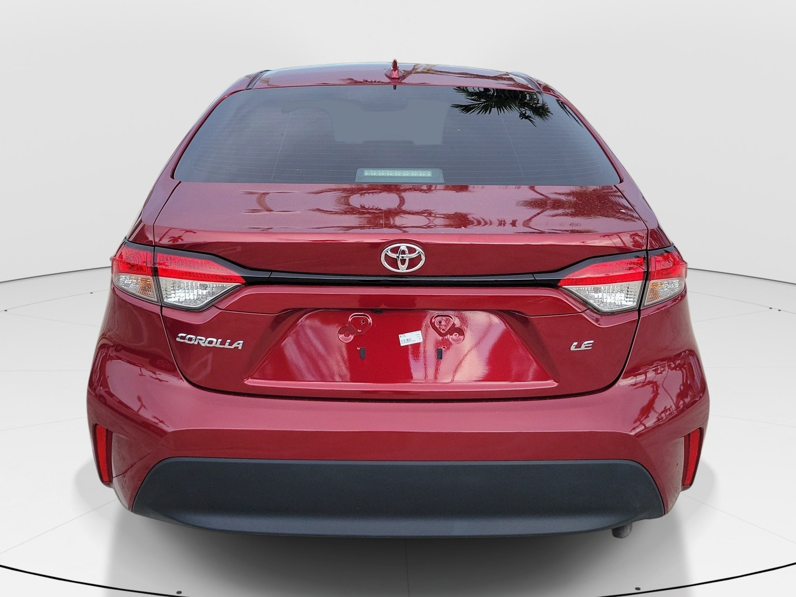 Used 2024 Ruby Flare Pearl/Midnight Black Metallic Toyota LE image 6