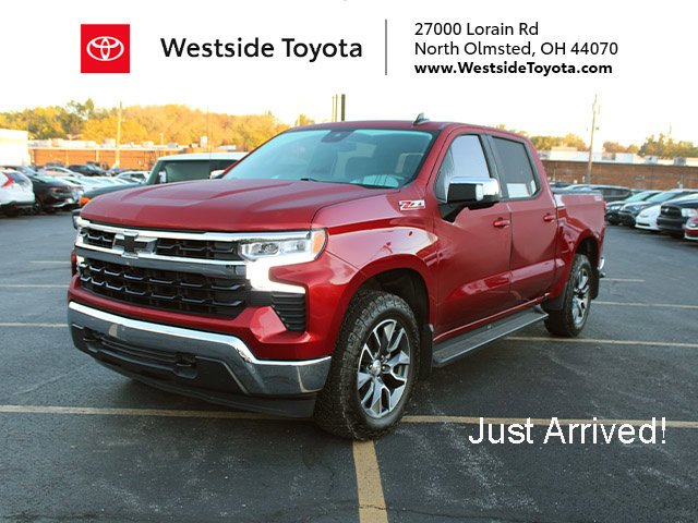 Used 2022 Cherry Red Chevrolet LT image 1